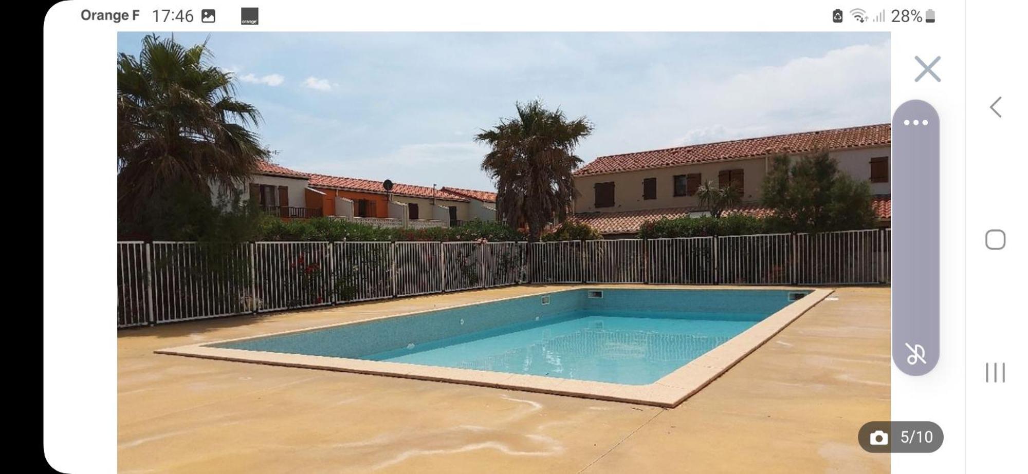 Villa La Catalane F3 avec Wi-Fi Le Barcarès Esterno foto